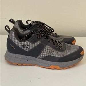 KURU Women's Athletic Shoes in Gray and Orange